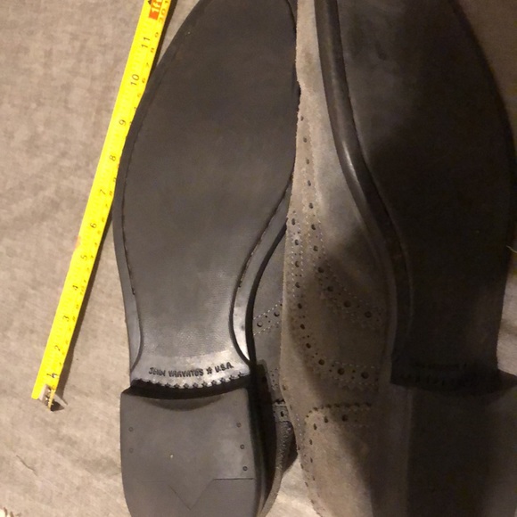 JOHN VARAVATOS USA MEN\'S SUEDE BAROGUE OXFORDS SZ 11M main image 11